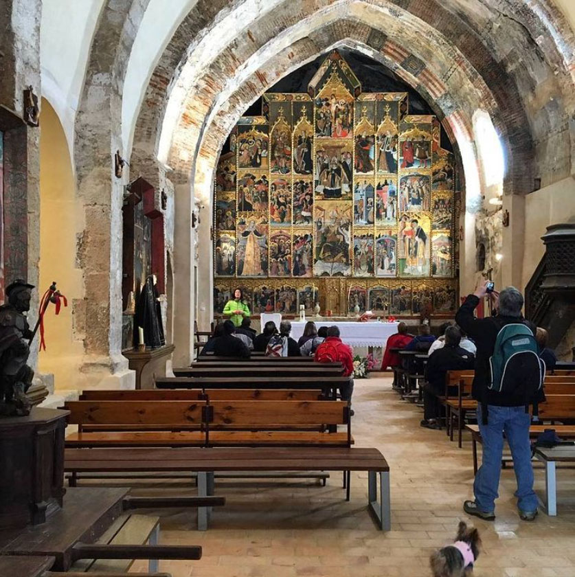 Visita guiada en el interior de la Iglesia de San Blas. Anento Zaragoza